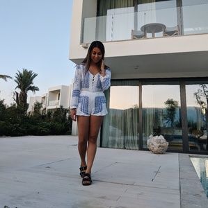 The Jetset Diaries settle down romper size xs